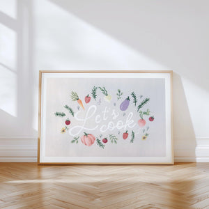 Art print - Let's cook