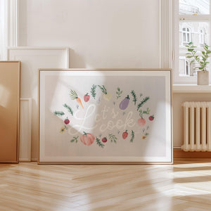 Art print - Let's cook