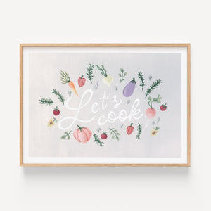 Art print - Let's cook