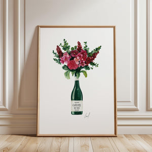 Art Print - Cheers | Wine Bouquet
