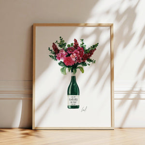 Art Print - Cheers | Wine Bouquet