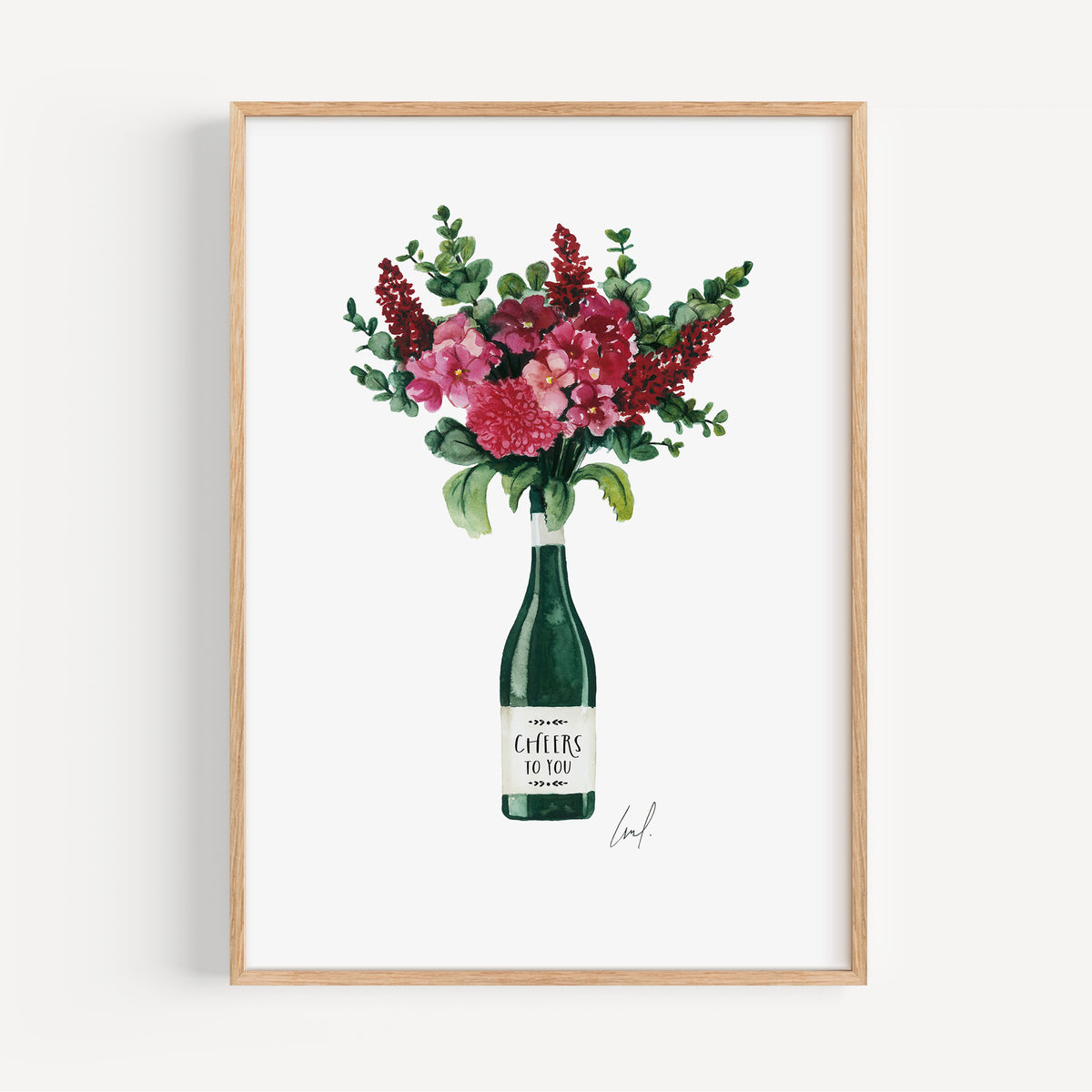 Kunstdruck - Cheers | Wine Bouquet
