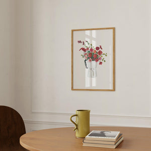 Art Print - Red Espresso Bouquet