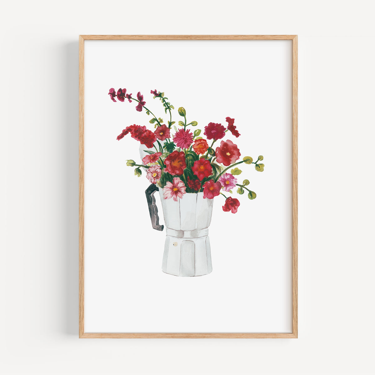 Art Print - Red Espresso Bouquet