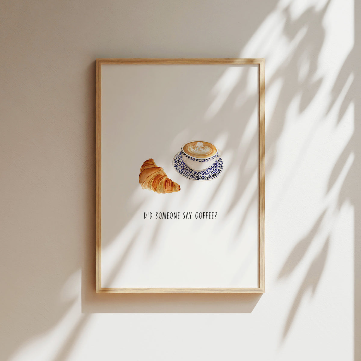 Art Print - Did someone say coffee