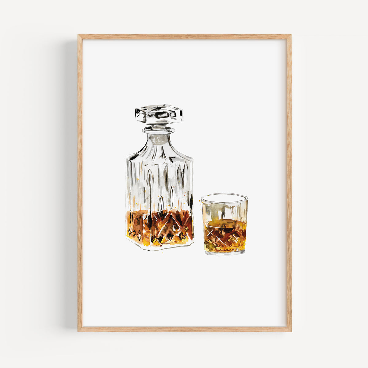 Kunstdruck - Whisky