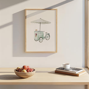 Art print - Gelato bike