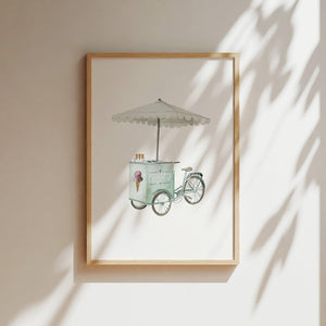 Art print - Gelato bike