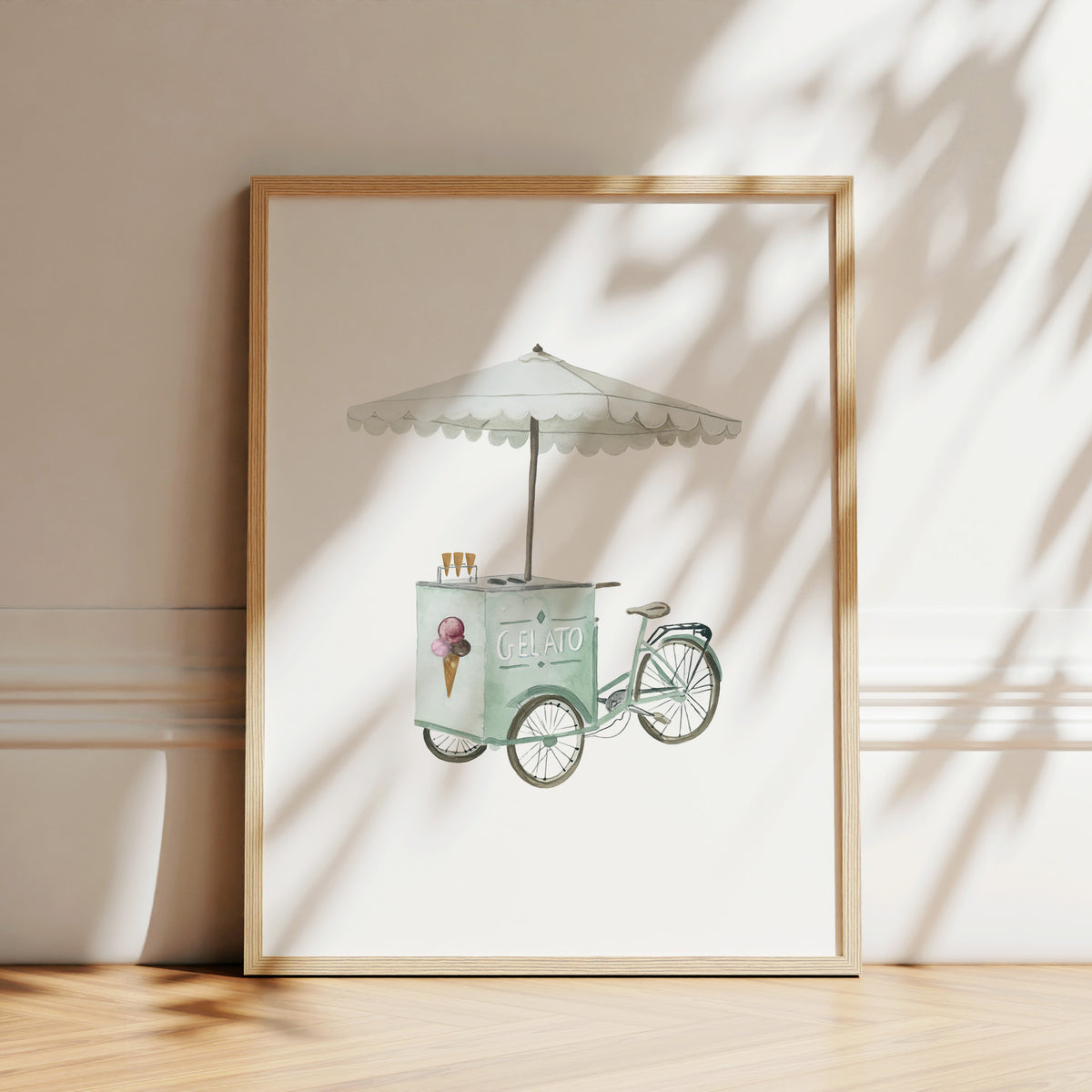 Art print - Gelato bike