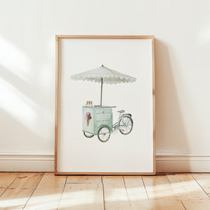 Art print - Gelato bike