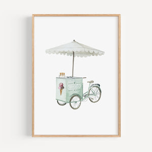 Art print - Gelato bike