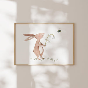 Kunstdruck - Hase | Für dich