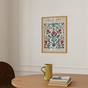 Kunstdruck - Fleurs de Noël