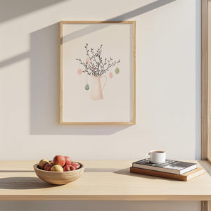 Art print - Easter vase