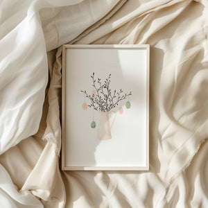 Art print - Easter vase