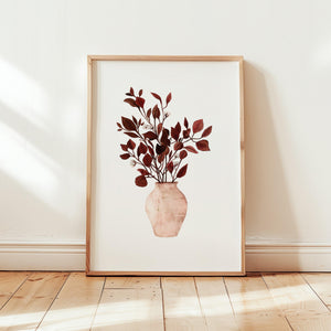 Art Print - Autumn Flowers