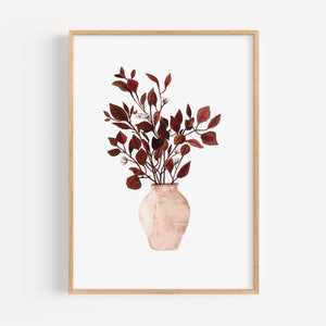 Art Print - Autumn Flowers