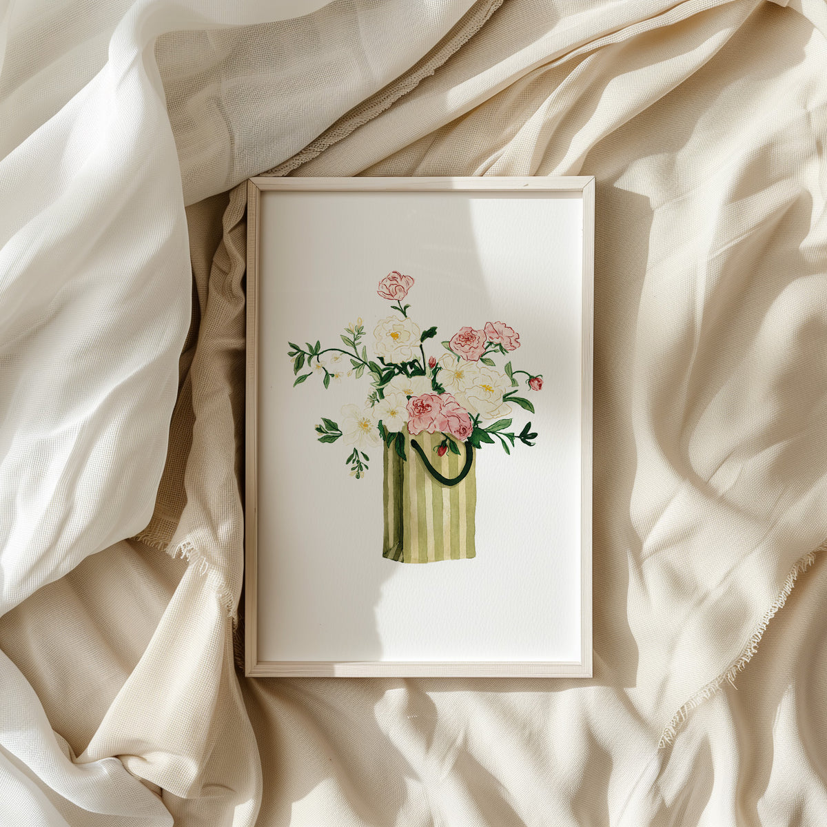 Art Print - Flower Bag