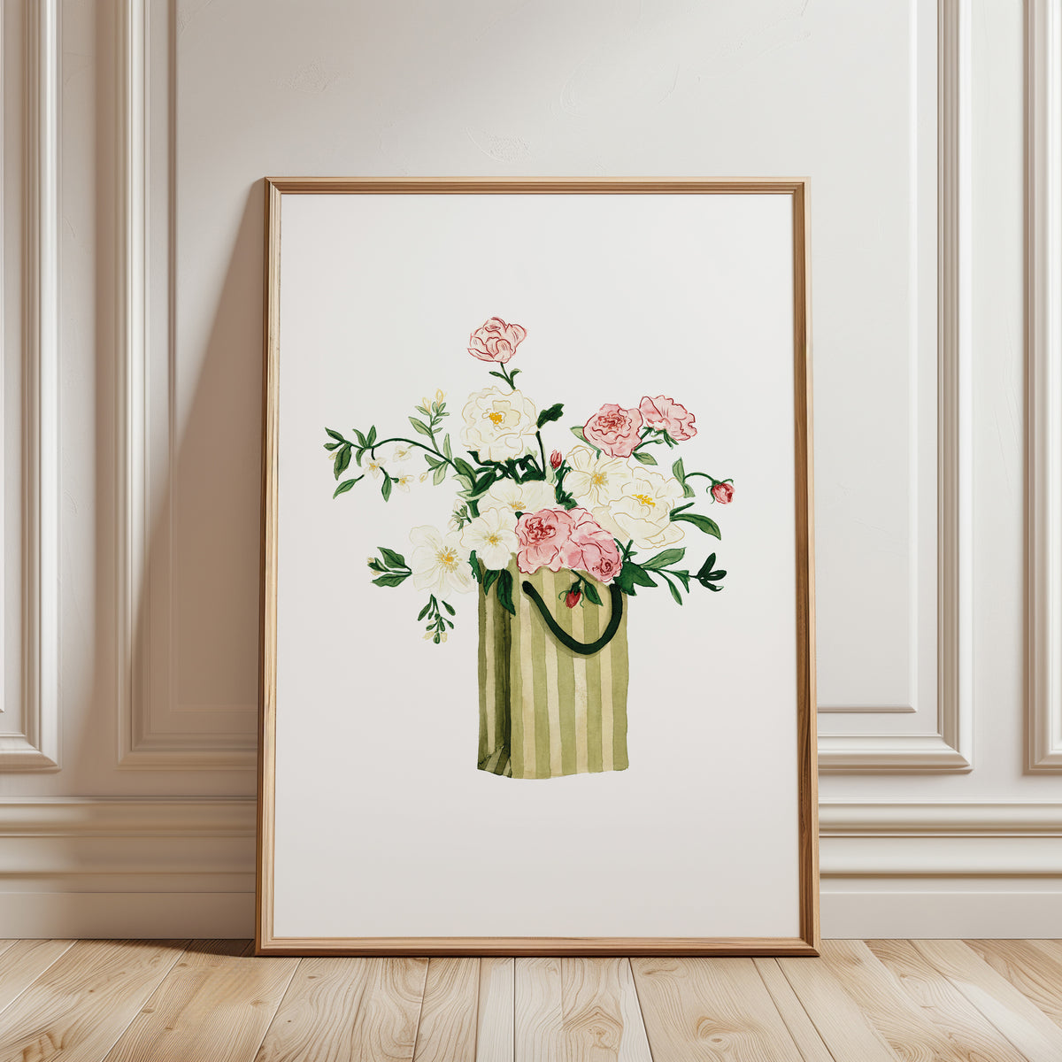 Art Print - Flower Bag