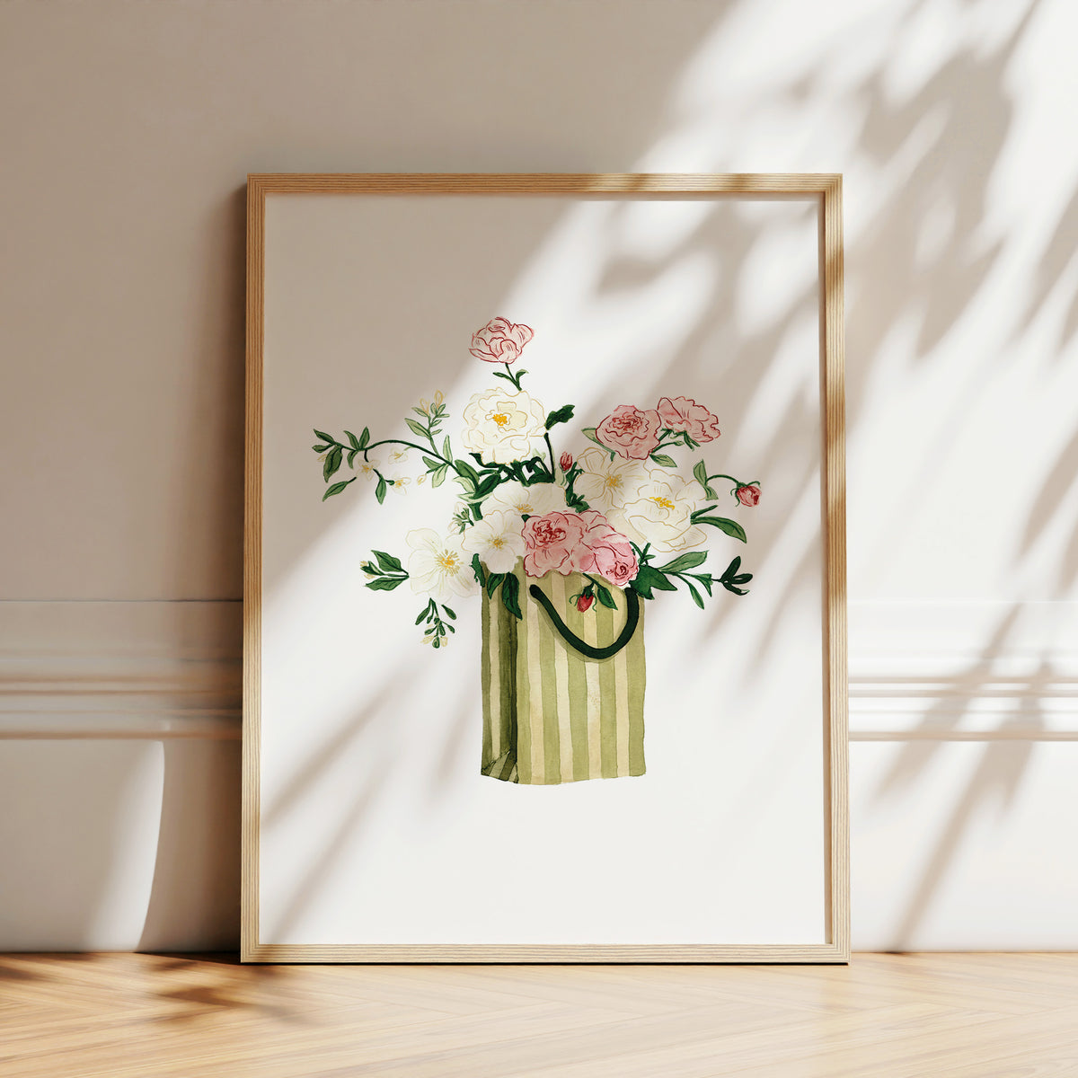 Art Print - Flower Bag