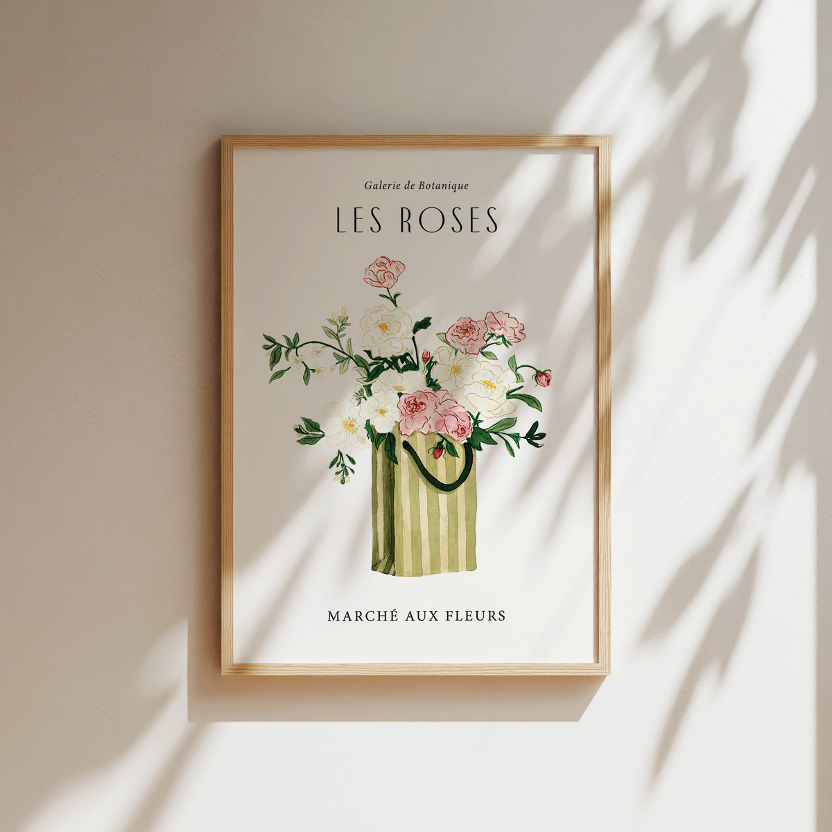 Kunstdruck - Les roses