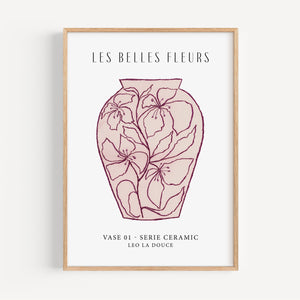 Art Print - Red Vase