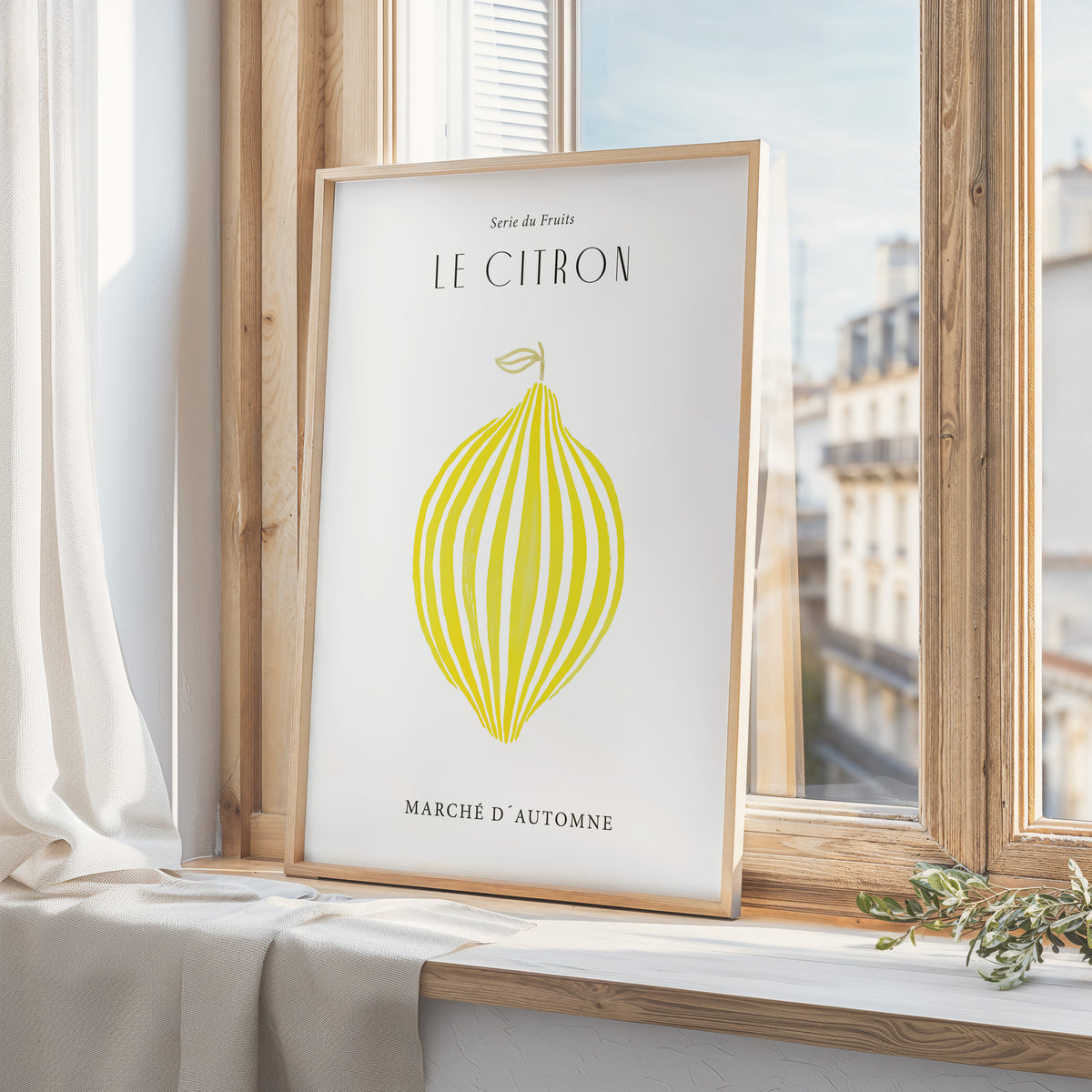 Kunstdruck - Le citron