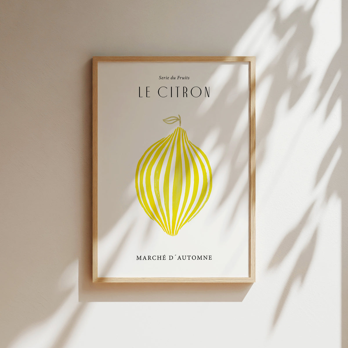 Kunstdruck - Le citron