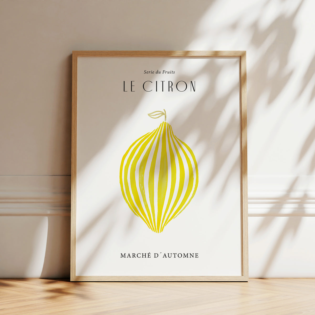 Kunstdruck - Le citron