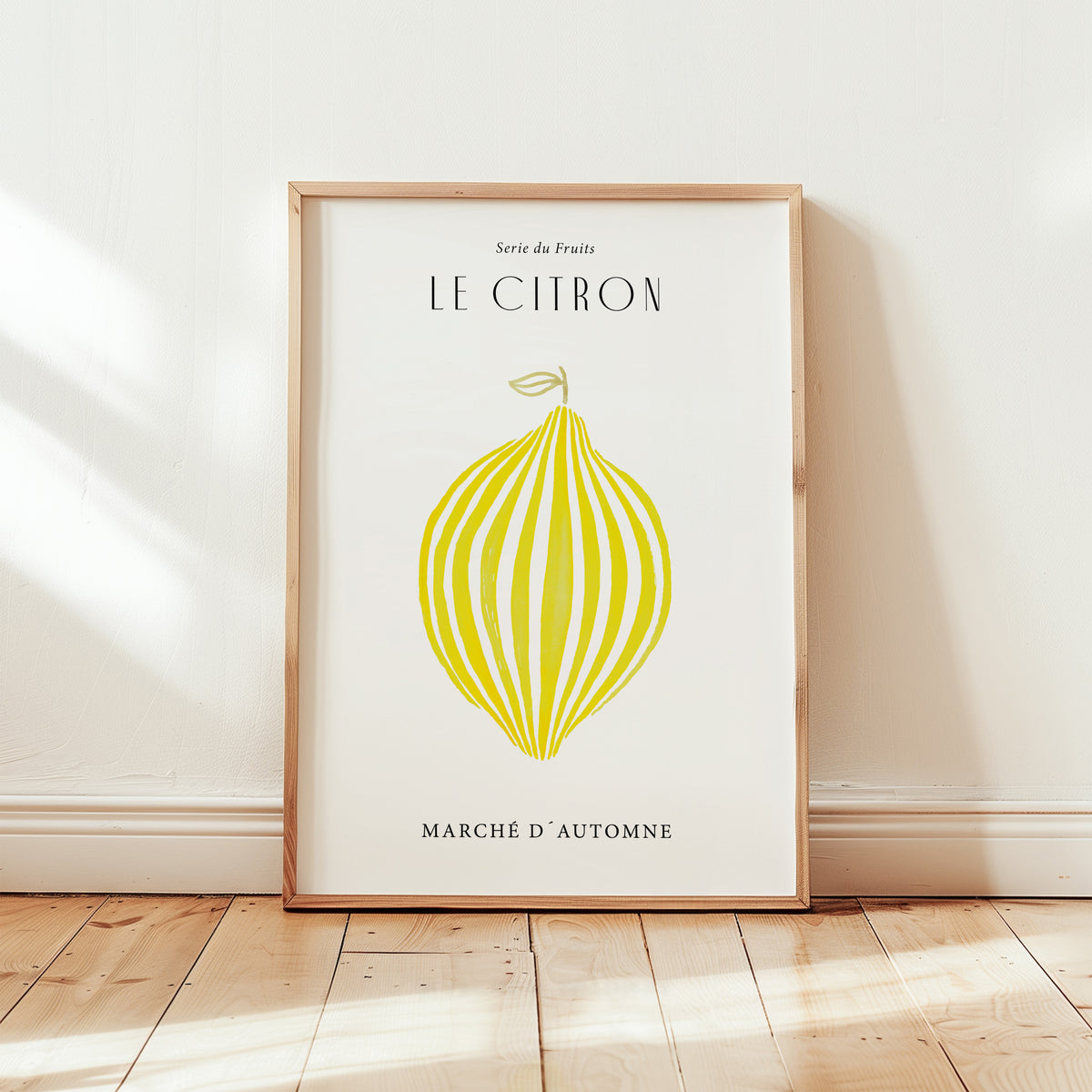 Kunstdruck - Le citron