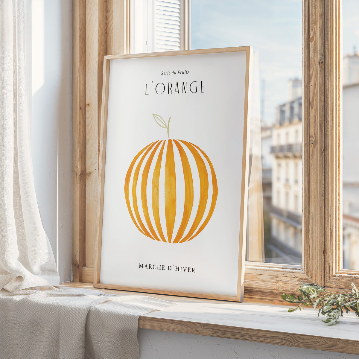 Kunstdruck - L&#39;orange