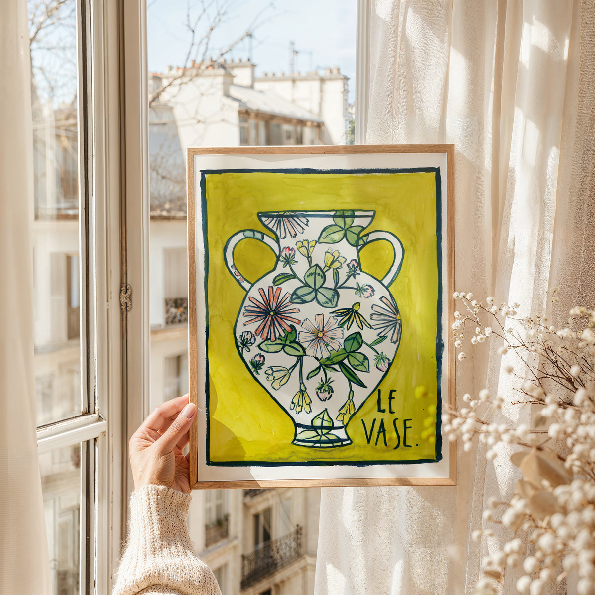 Kunstdruck - Le vase