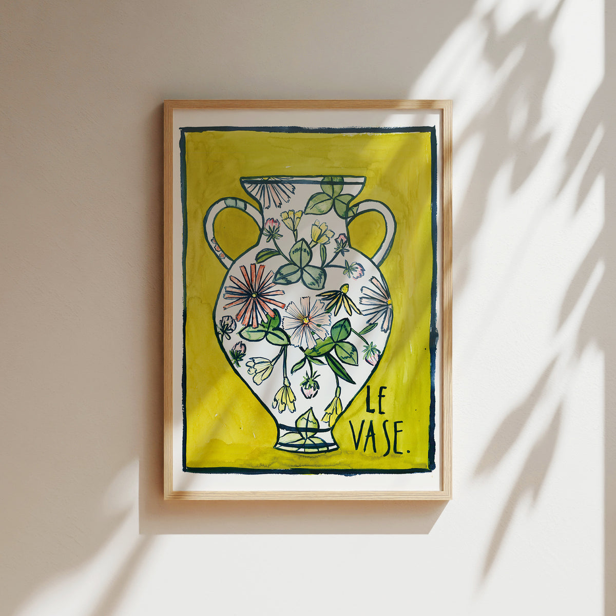 Kunstdruck - Le vase