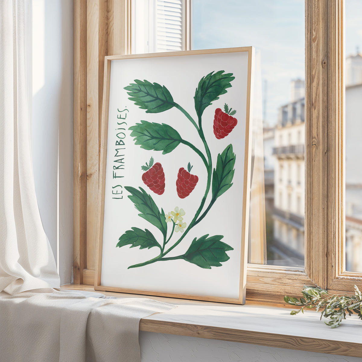 Kunstdruck - Les framboises