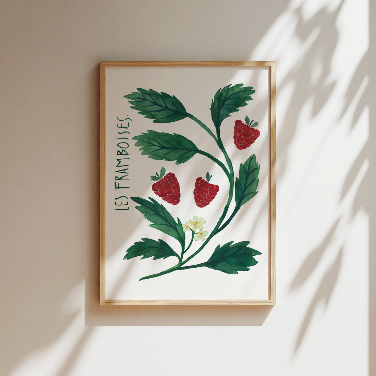 Kunstdruck - Les framboises