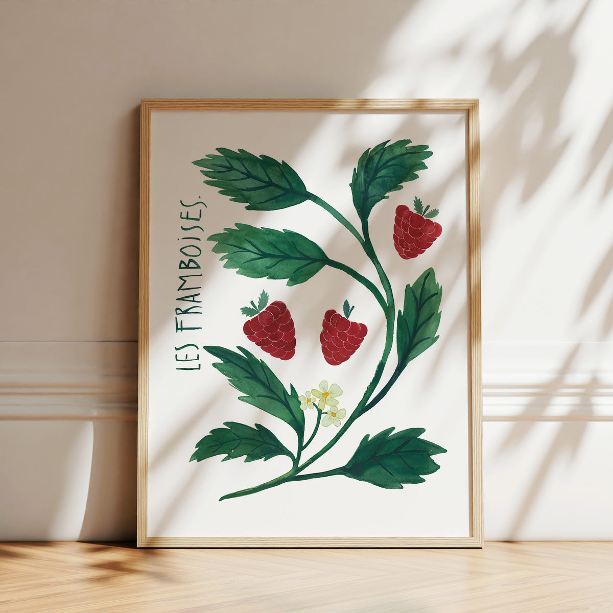 Kunstdruck - Les framboises