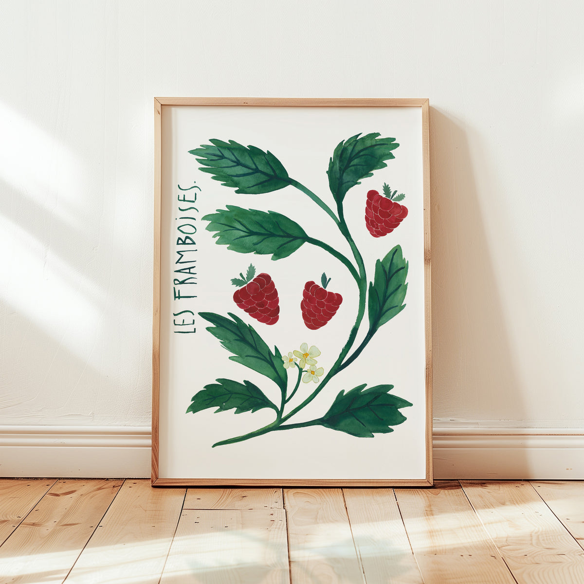 Kunstdruck - Les framboises
