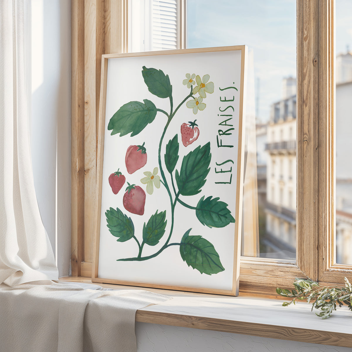 Kunstdruck - Les fraises
