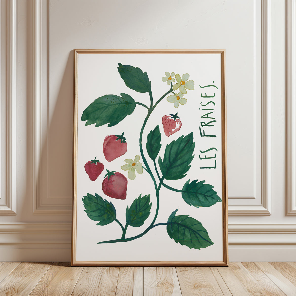 Kunstdruck - Les fraises