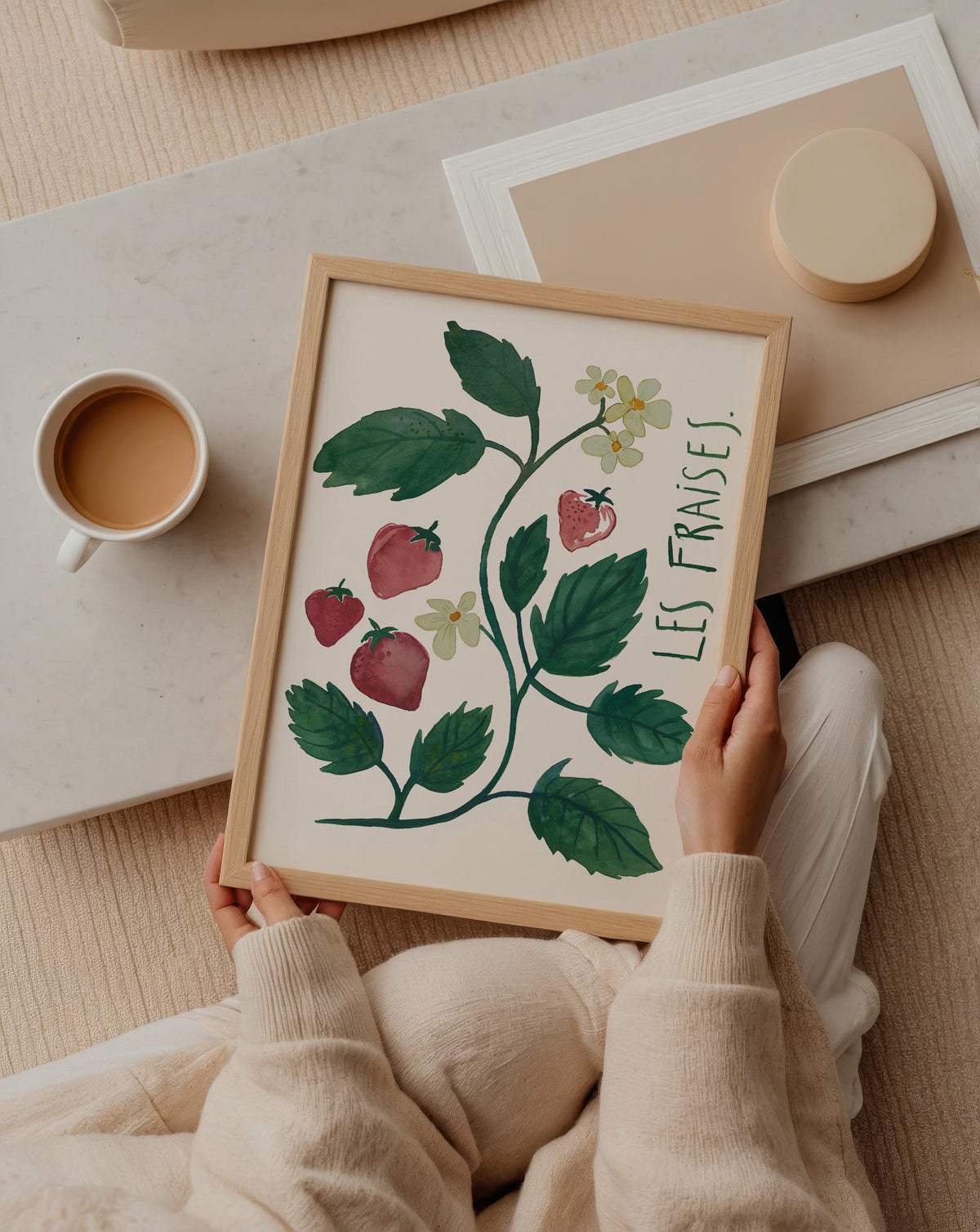 Kunstdruck - Les fraises