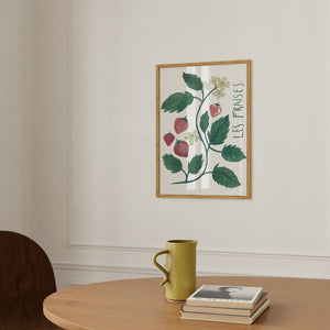 Art print - Les fraises
