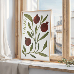 Art print - Les grenades