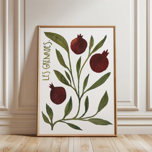 Art print - Les grenades