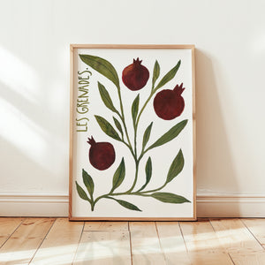 Art print - Les grenades