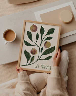 Art print - Les pommes