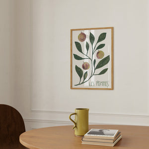 Art print - Les pommes