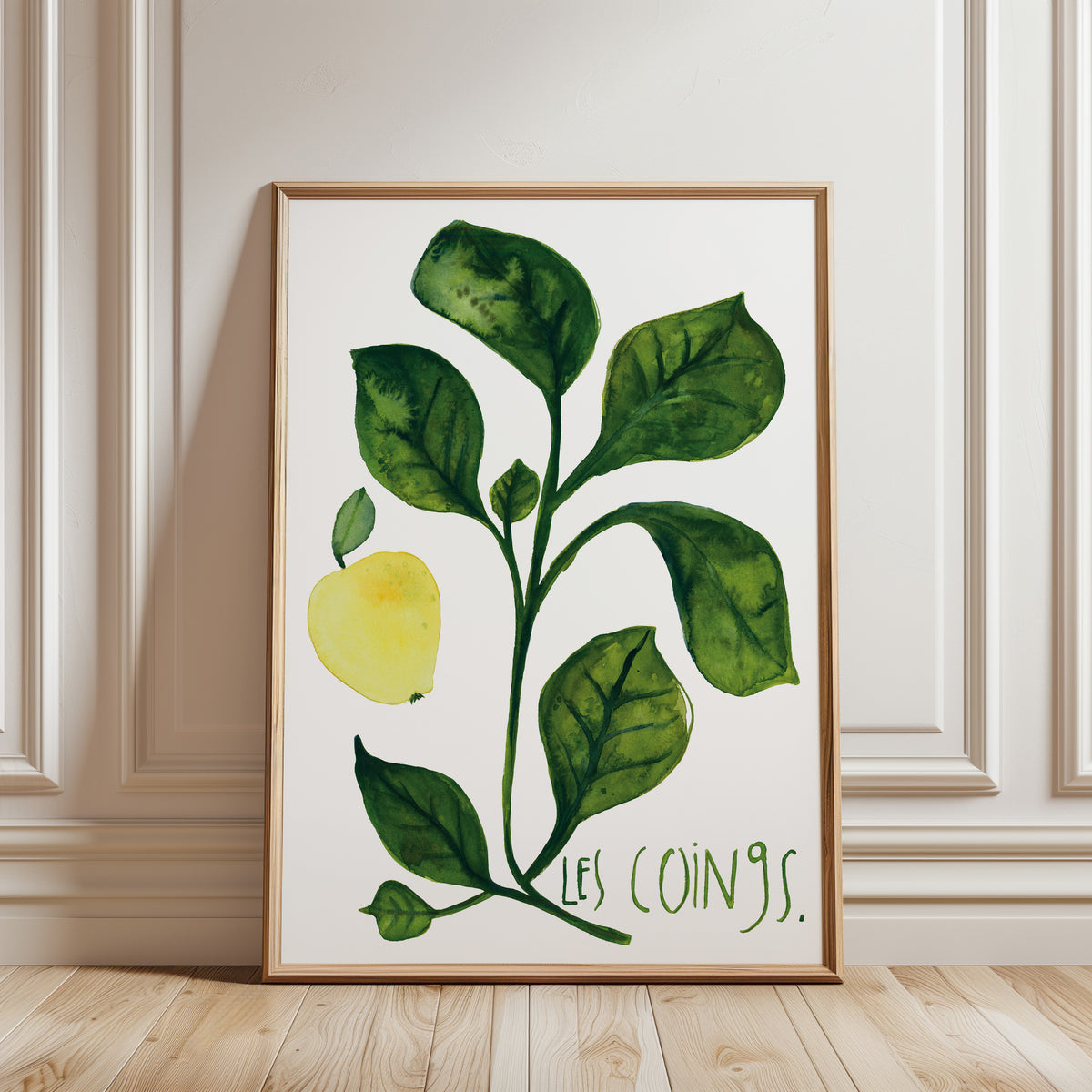 Kunstdruck - Les coings