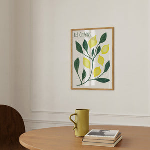 Art print - Les citrons