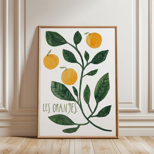 Art print - Les oranges
