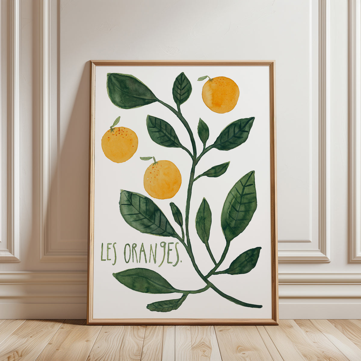 Kunstdruck - Les oranges